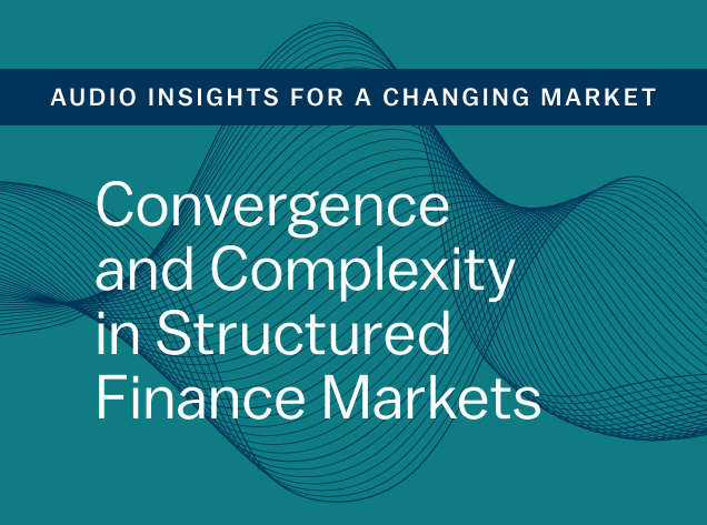 Convergence and complexity in structured finance markets image