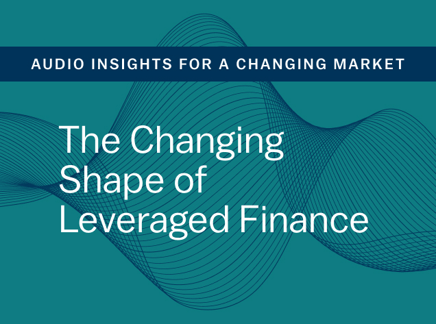 The changing shape of leveraged finance image