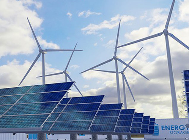 windmills solar panel image