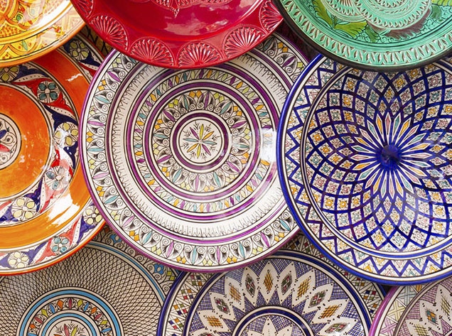 colorful bowls