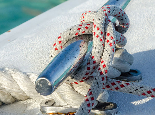 knot on a boat