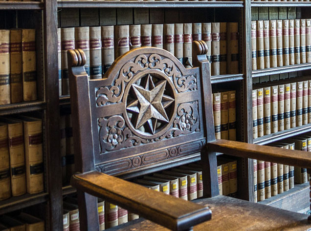 chair in library